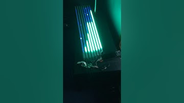 Raspberry Pi + WS2812 + Fadecandy LED Audio Visualizer