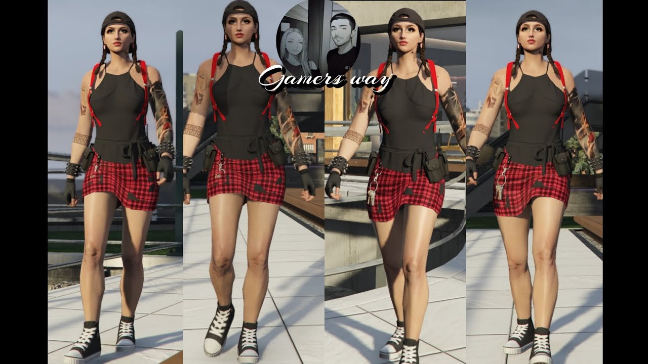 Глитч на мод костюм, autfit tutorial gta 5 online красные подтяжки 