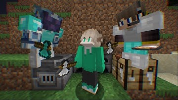 Minecraft Speedrunner vs 2 Hunters