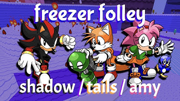 srb2 oldc: freezer folley speedrun w/shadow, tails, & amy