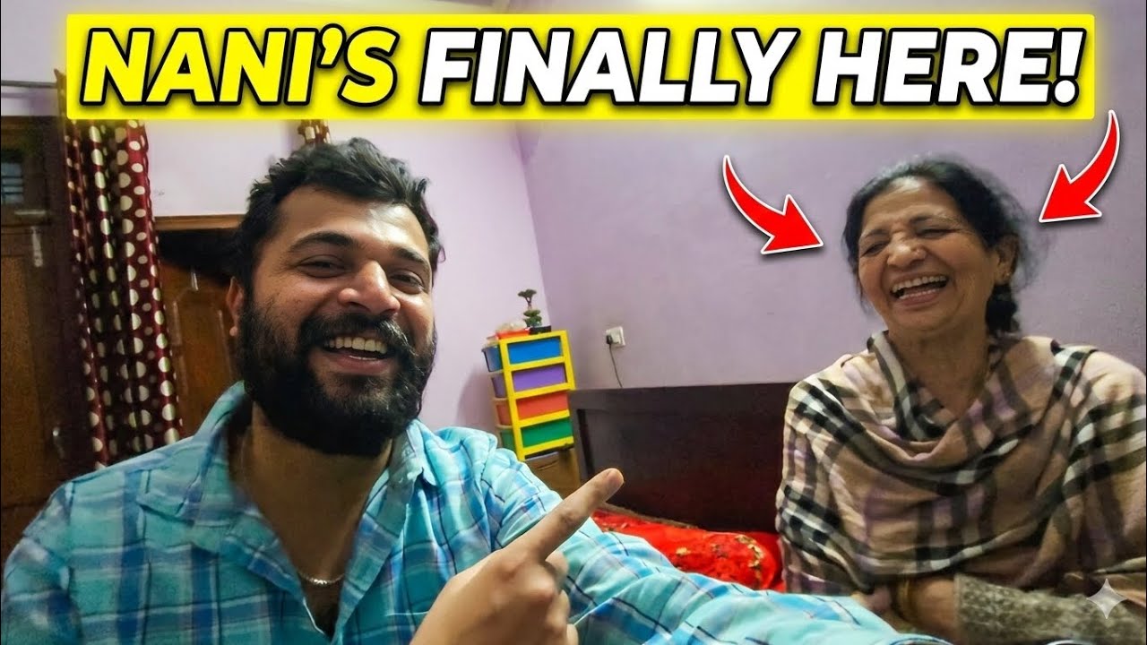 NANI'S FINALLY HERE 😁😁❤️ NEW DAILY VLOG 
