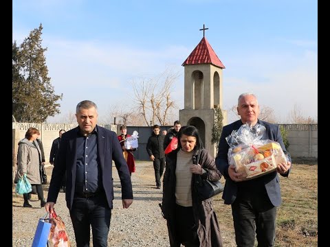 საშობაო ნობათი სოფელ ვახტანგისში მდებარე ტაძრისთვის