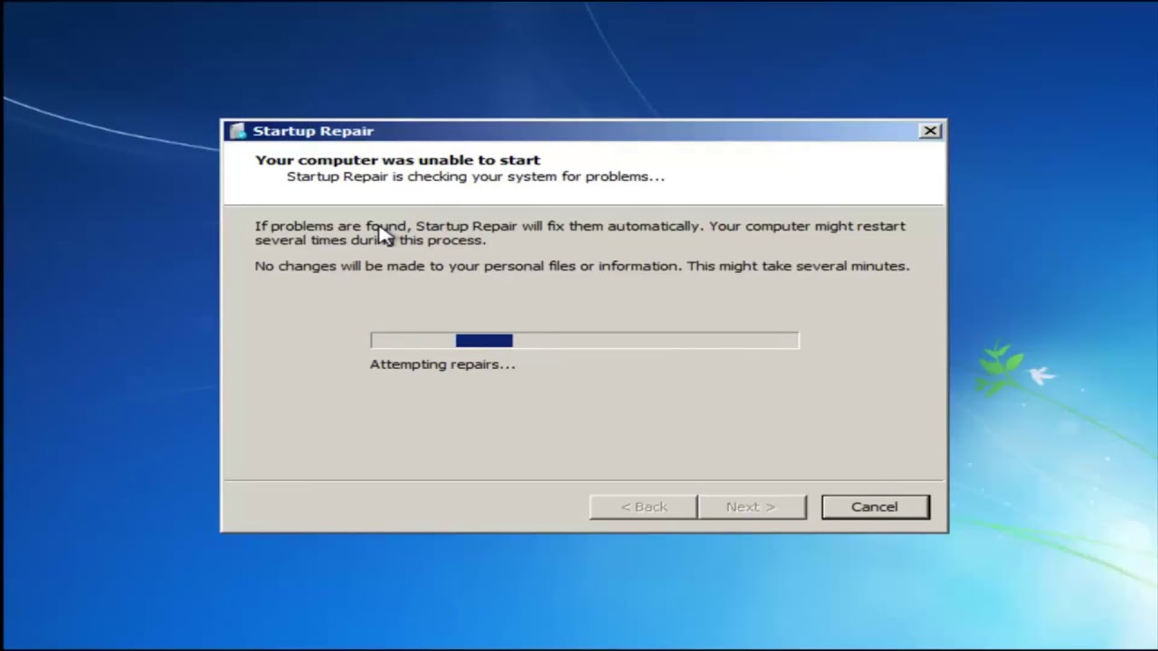 To Repair Windows 7 And Fix All Corrupted file With CD/DVD [Tutorial] - YouTube