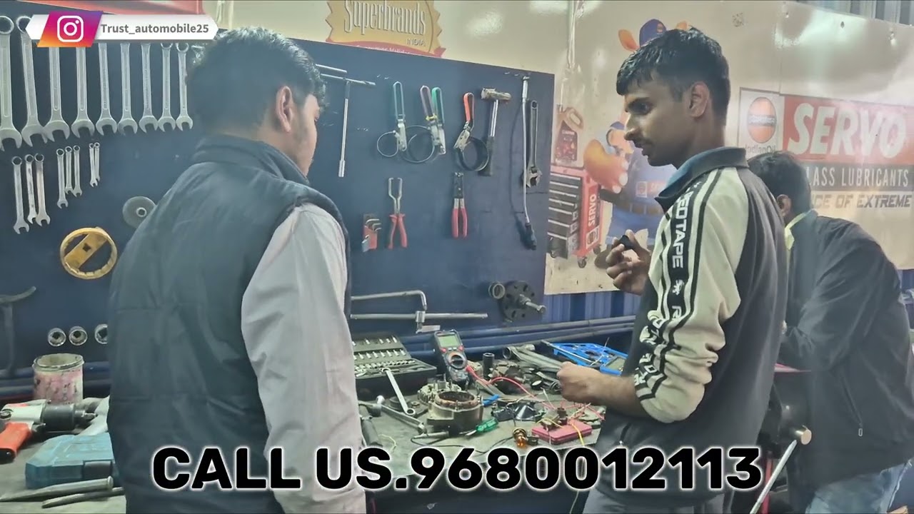 How to check alternator regulator //AUTOMOBILE TRAINING CENTER 