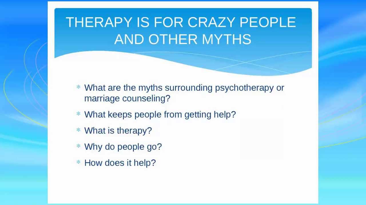 What is therapy What is therapy