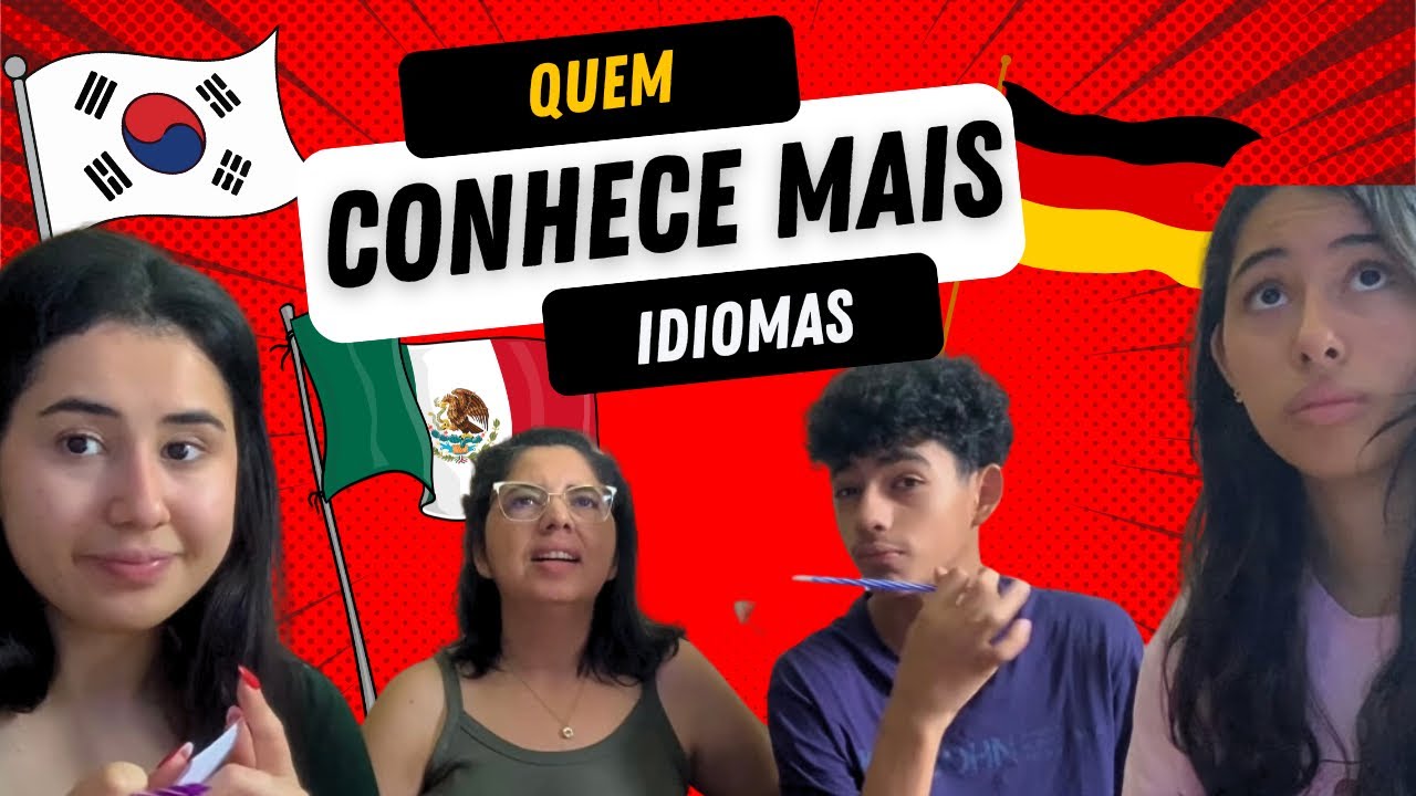 DESAFIO: ADIVINHANO IDIOMAS 🌎 | Família Silva 