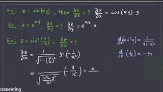Partial Differentiation- 5.1, 5.2, 5.3