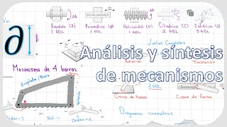 (1) Conceptos básicos, eslabones, juntas y diagramas cinemáticos (CURSO  MECANISMOS)