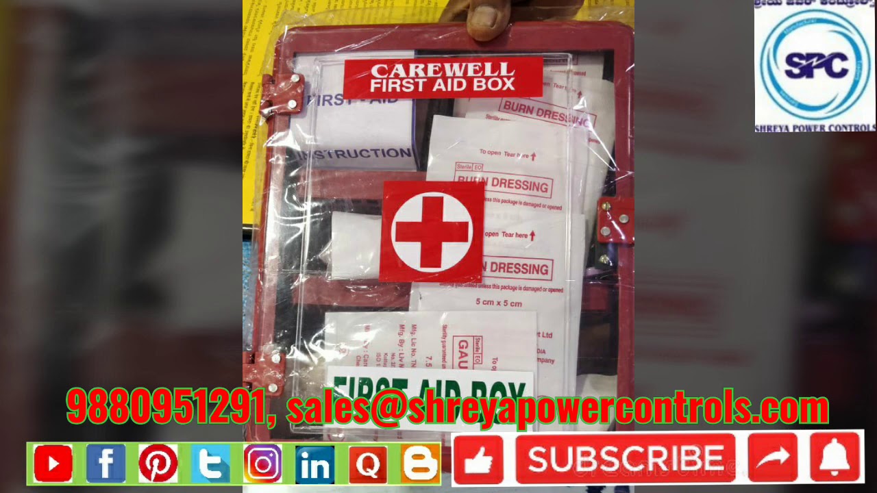 Fire Balls | First aid box | Electrical & Industrial Safety Equipment by Shreya Power Controls