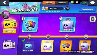Brawl Stars Kutu Açılım.