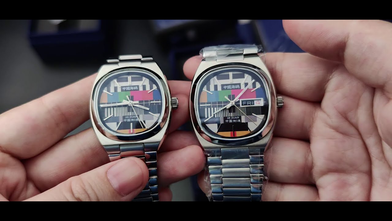 Seagull Retro No Signal TV 32mm Full Unboxing and Showcase