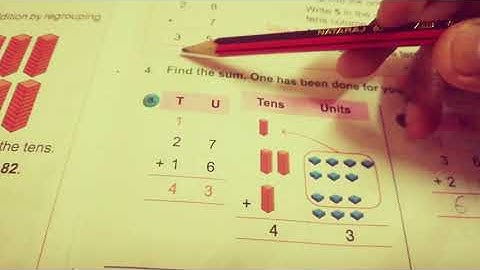 Std2. Subject :- Maths. Chapter :- 27 A special way to add by carrying over.