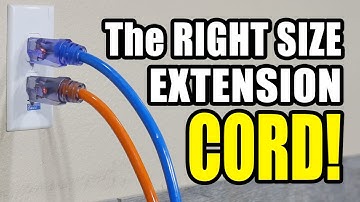 Extension Cord 101 | Best Size For YOU