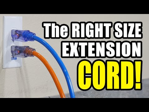 Video: Extension Cords With One Outlet: 2-3 Meters, 5-10 M And Other Lengths, A Choice Of Electrical Extension Cords For 1 Outlet
