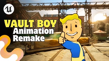 FALLOUT | Vault Boy Animation 💥| Unreal Engine 5