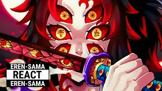 Chainsaw man Reage ♪ Kokushibo (Kimetsu no Yaiba) - Dark Moon | @Duelista