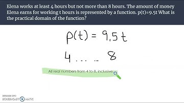 Practical Domain & Range in Story Problems
