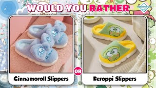 Would You Rather...? Cinnamoroll vs Keroppi Edition 💙💚
