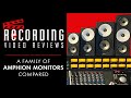 Recording review a family of amphion monitors compared