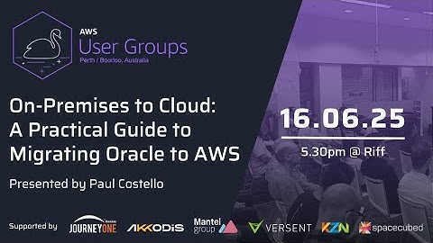 On-Premises to Cloud: A Practical Guide to Migrating Oracle to AWS