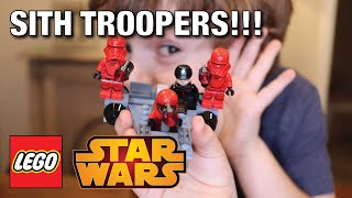 LEGO Star Wars Sith Troopers Battle Pack Build