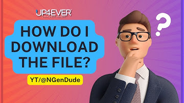 How To Download Files From Up-4ever  | Full Guide | NextGen Dude