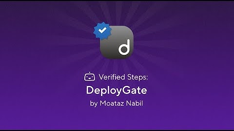 DeployGate | Verified Steps on Bitrise