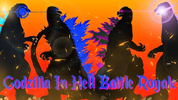 Godzilla in Hell battle royale W.I.P |Stick nodes|animation| #godzilla #godzillainhell #sticknodes