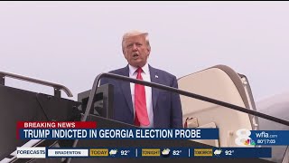 Trump, 18 others indicted in Georgia election probe