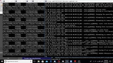 Trustable Logs using Hyperledger Sawtooth - Part 2 (Demo)