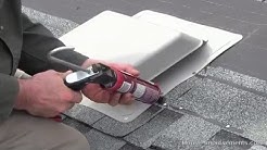 How To Install a Vent in Shingles 