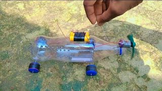 How To Make Propeller Car From Plastic Bottles | Recycle Toys Make motor se banaen #technical2