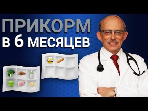 Прикорм ребенка в 6 месяцев. Таблица, меню, схема введение прикорма в 6 месяцев.