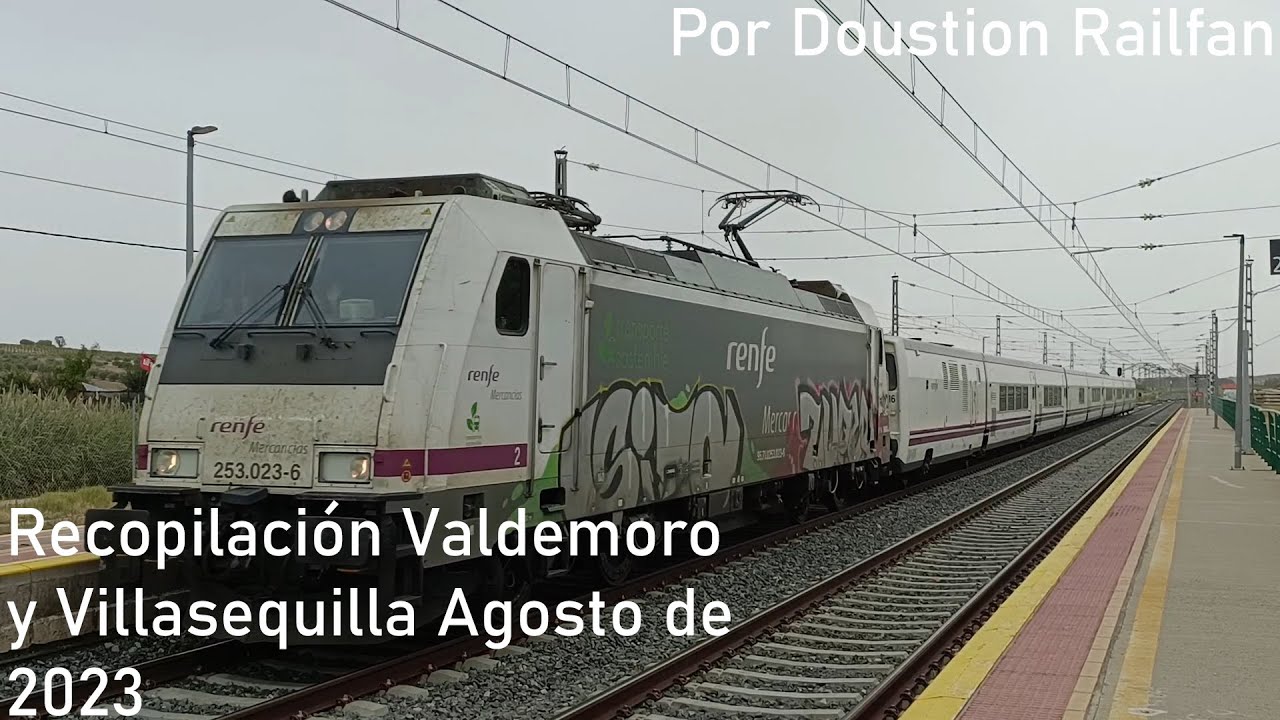 Circulaciones por Valdemoro y Villasequilla Agosto de 2023 by Doustion Railfan