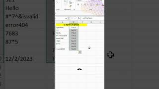 Excel Shortcuts: How to use ISTEXT Function
