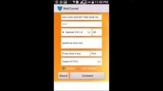 Web Tunnel New Settigs Etisalat sim screenshot 4
