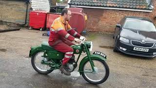 1955 Francis Barnett Falcon 70 197Cc At Andy Tiernans