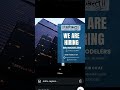 Hiring for #bim #bimengineer #bim360 #civilengineer #civilengineering #civil #structuralengineering
