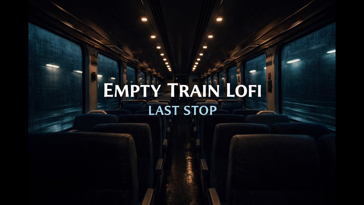 Last Stop – Empty Train Lofi | Calm Night Travel Beats & Deep Focus