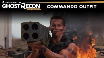 Ghost Recon Wildlands - How to make Commando Outfit (Arnold Schwarzenegger Skin)