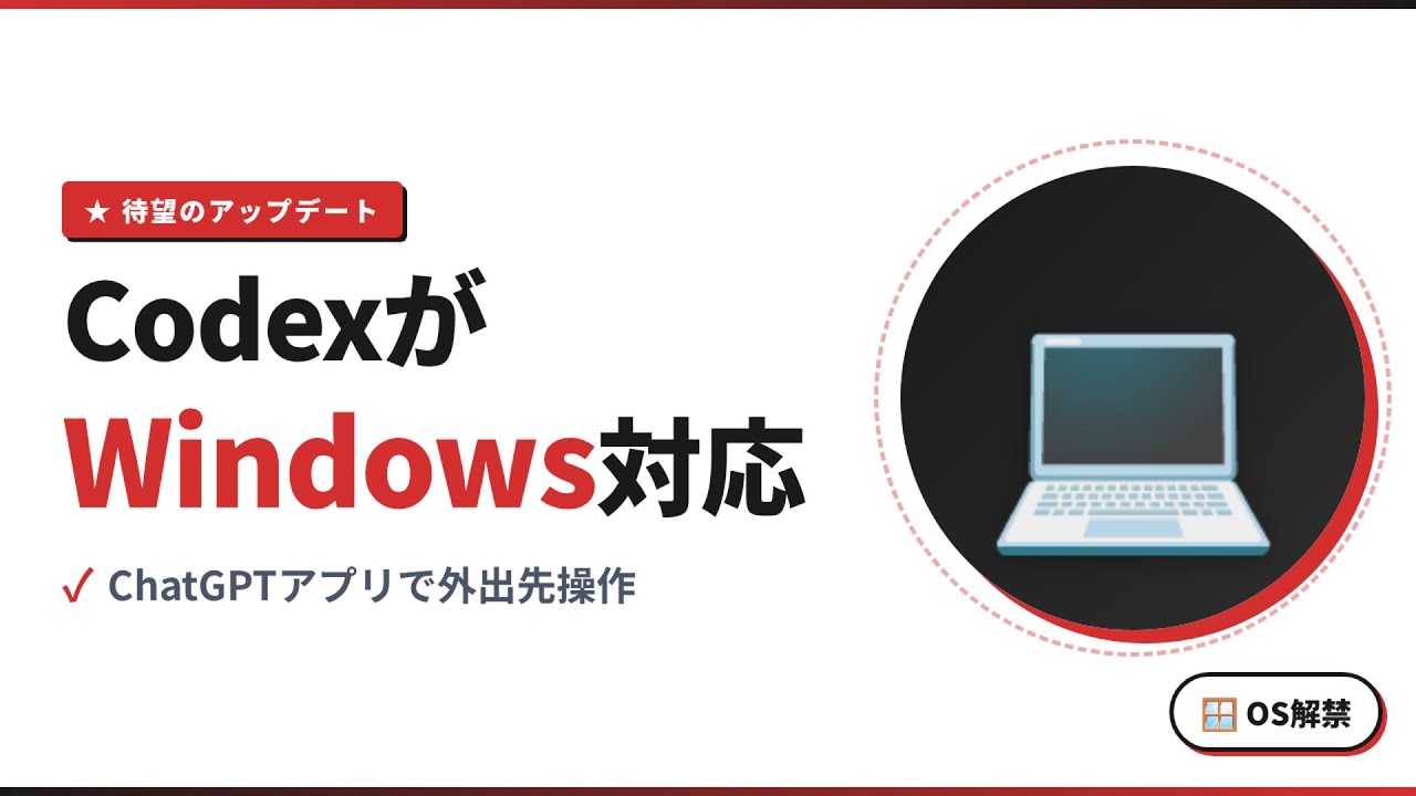 クラウドベリーに乗っかりたい Finally Supported] Codex now works on Windows! You can even access