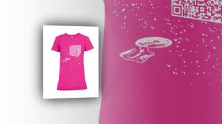 WE ARE THE BORG CUBE QR CODE SHIRT AND TANK UNISEX