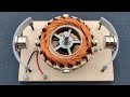 Free Energy Generator Using Dc Motor Method (20 Pole)