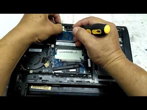 How to disassemble Acer aspire 756 notebook