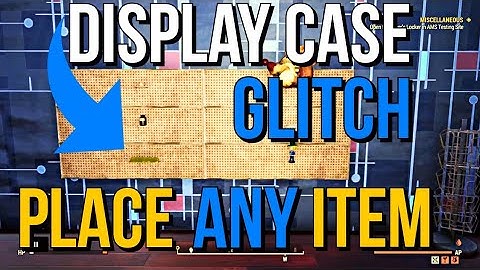 Fallout 76 Display Case Glitch | Place Any Item on Display! *NEW* [PC/XBOX/PS4]