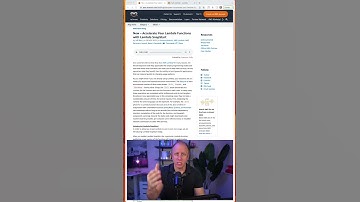AWS Lambda SnapStart for Java
