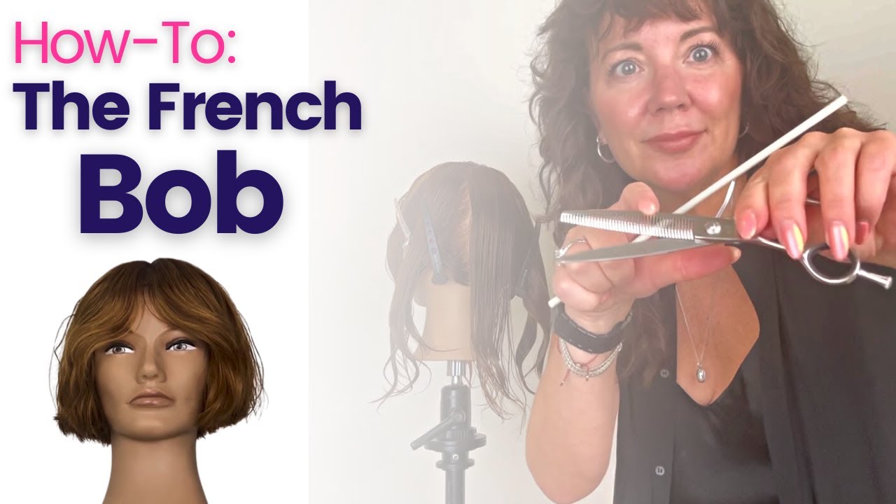 Стрижка французский боб за 5 минут с Мэнди Маккалоу