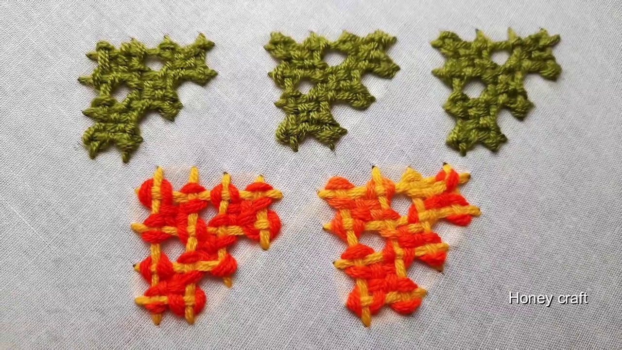 kutch work hand embroidery Beautiful Design of Gujrati Stitch ,Sindhi Work ,Kutch Work