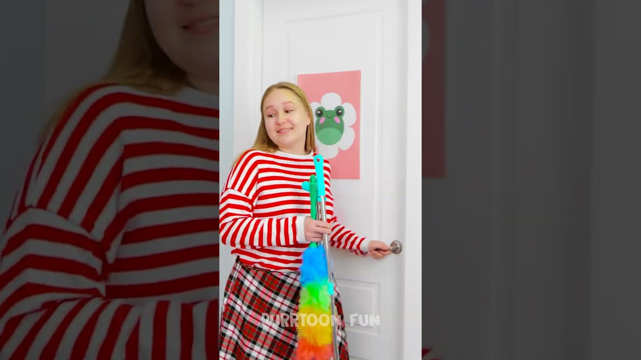 🧹 Fun Cleaning Challenge 🪣 Let’s Tidy Up Together! 😀