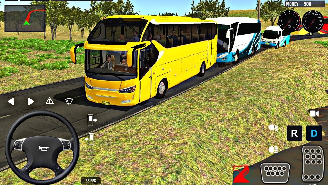 Euro Coach Bus Driving Simulator 3D 2025 Indonesia Bus Simulator